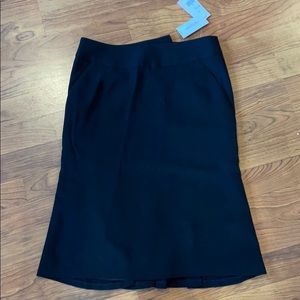 Banana Republic Trumpet Skirt - Black size 0P